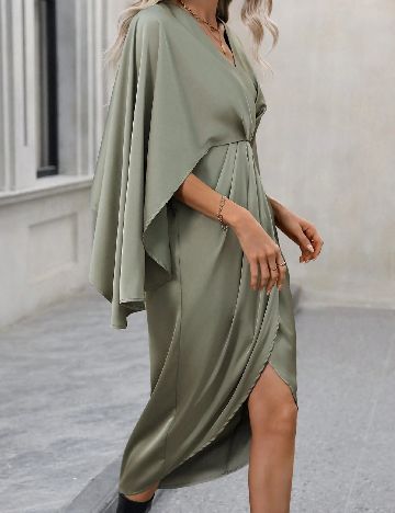 Rochie medie SHEIN, verde