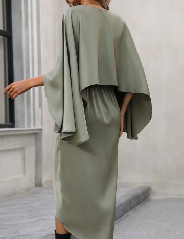 Rochie medie SHEIN, verde