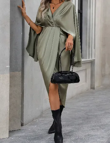 Rochie medie SHEIN, verde