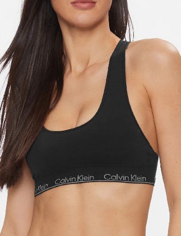 Bustiera Calvin Klein, negru