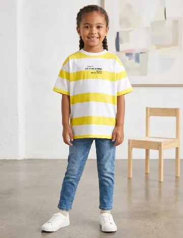 Tricou Zara, galben