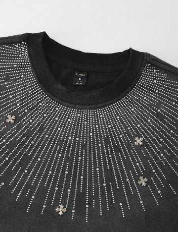Tricou Romwe, negru