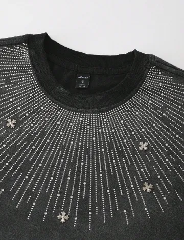 Tricou Romwe, negru