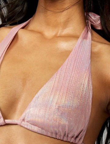 Costum de baie Missguided, roz