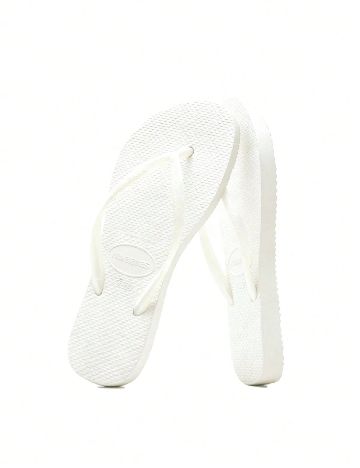 Slapi havaianas, alb