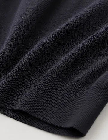 Tricou Massimo Dutti, bleumarin inchis