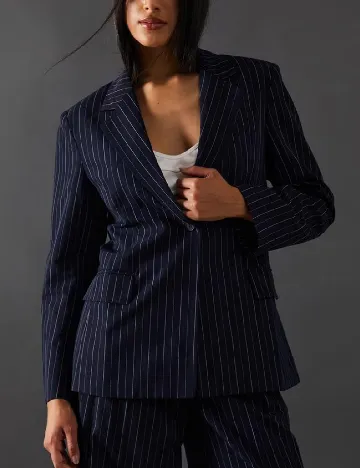 Sacou Oversize WAREHOUSE, bleumarin