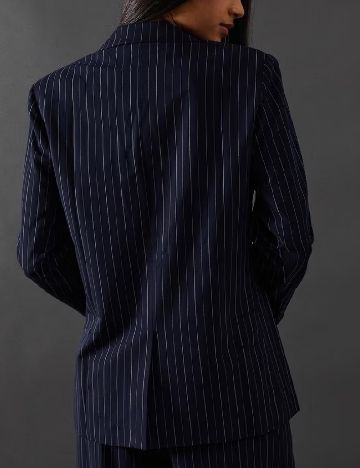 Sacou Oversize WAREHOUSE, bleumarin