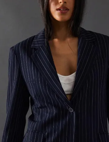Sacou Oversize WAREHOUSE, bleumarin