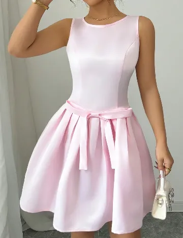Rochie scurta SHEIN, roz