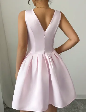 Rochie scurta SHEIN, roz