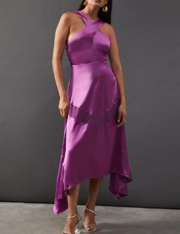 Rochie medie WAREHOUSE, mov