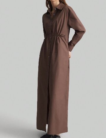 Rochie lunga SHEIN, maro