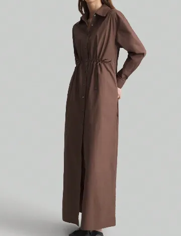 Rochie lunga SHEIN, maro