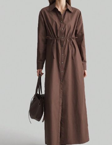 Rochie lunga SHEIN, maro