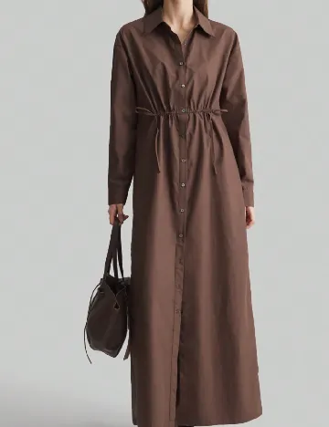 Rochie lunga SHEIN, maro