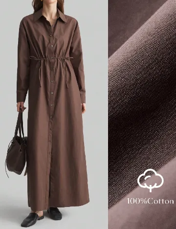 Rochie lunga SHEIN, maro