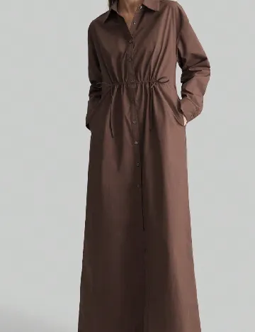 Rochie lunga SHEIN, maro