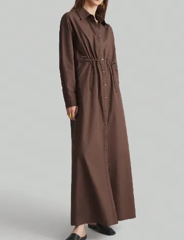 Rochie lunga SHEIN, maro