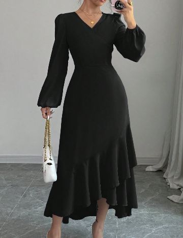 Rochie lunga SHEIN, negru