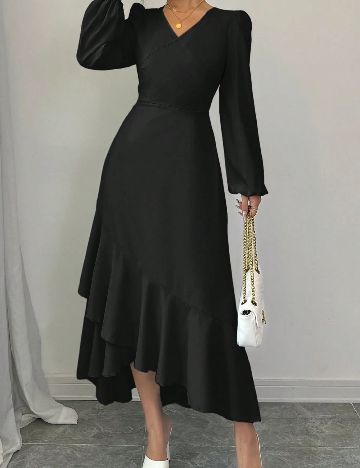 Rochie lunga SHEIN, negru