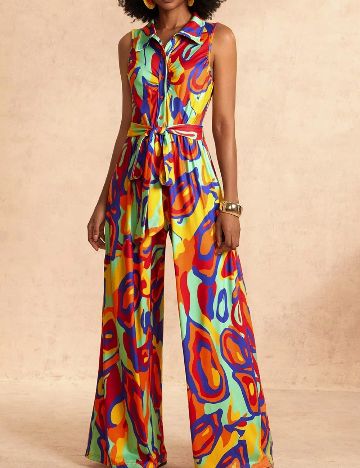 Salopeta SHEIN, mix culori