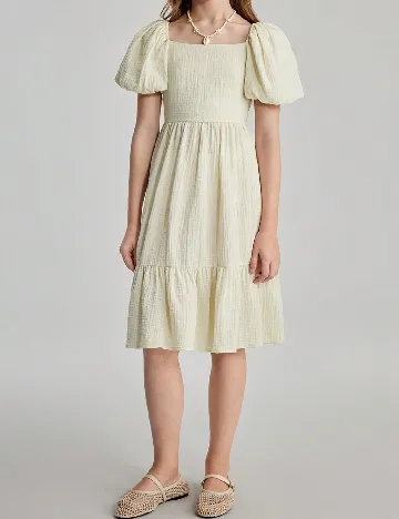 Rochie Shein Kids, ecru