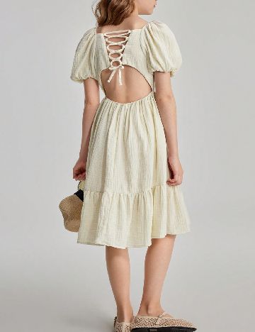 Rochie Shein Kids, ecru