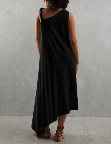 Rochie medie WAREHOUSE, negru