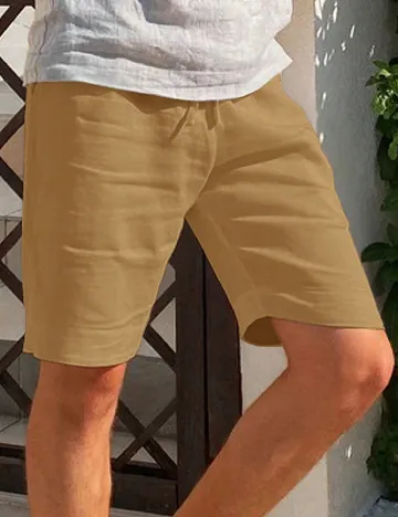 Pantaloni scurti SHEIN, maro