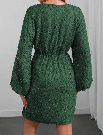 Rochie scurta SHEIN, verde