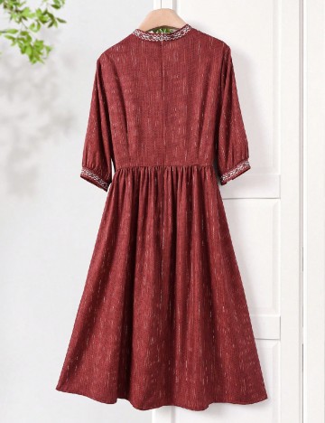 Rochie medie Emery Rose, visiniu