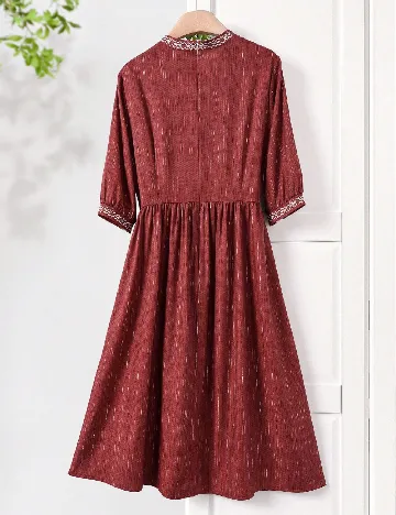 Rochie medie Emery Rose, visiniu