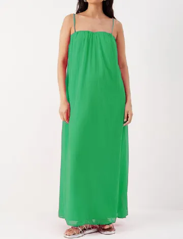 Rochie lunga WAREHOUSE, verde