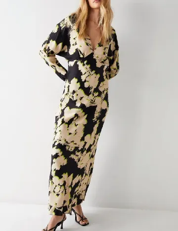 Rochie lunga WAREHOUSE, mix culori