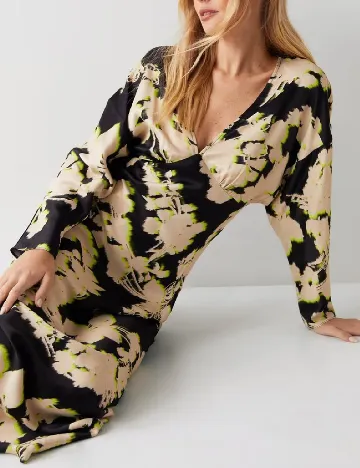 Rochie lunga WAREHOUSE, mix culori