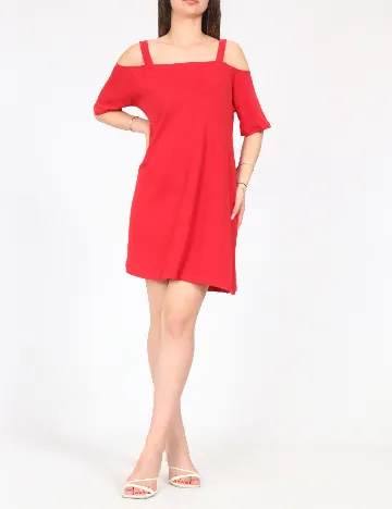 Rochie scurta Pull&Bear, rosu