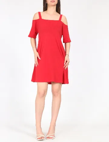 Rochie scurta Pull&Bear, rosu