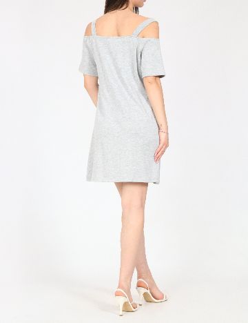 Rochie scurta Pull&Bear, gri