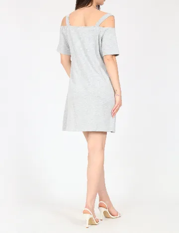 Rochie scurta Pull&Bear, gri