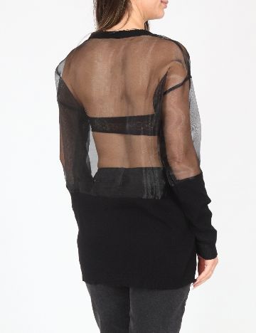 Bluza Bershka, negru