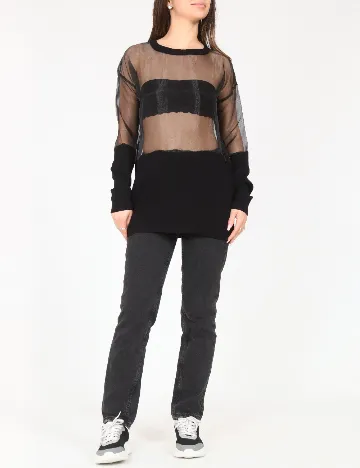 Bluza Bershka, negru