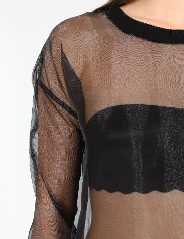 Bluza Bershka, negru