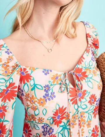 Rochie scurta WAREHOUSE, floral print