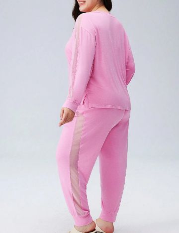 Pijama Luvlette Curve, roz