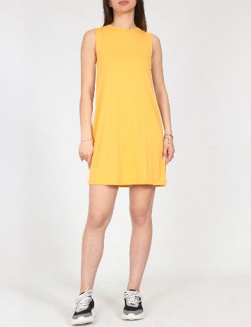 Rochie scurta Pull&Bear, galben