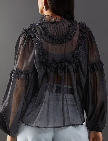 Bluza WAREHOUSE, negru