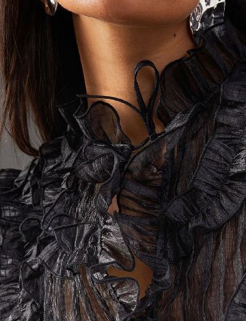 Bluza WAREHOUSE, negru