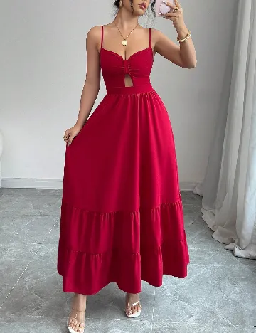 Rochie lunga SHEIN, rosu