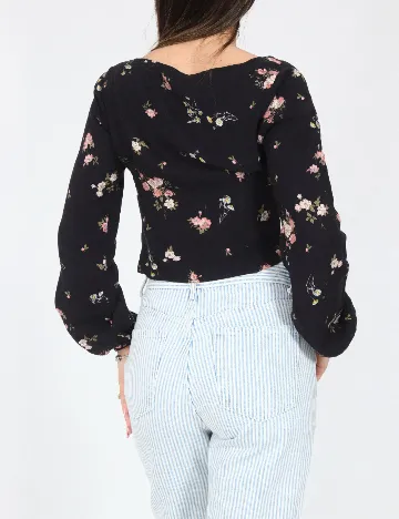 Top Pull&Bear, negru